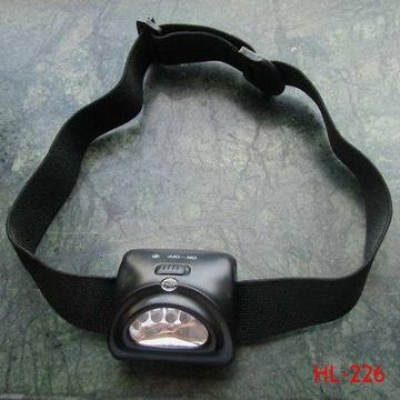 5Leds Headlamp (Pushing Key, Hl-226)